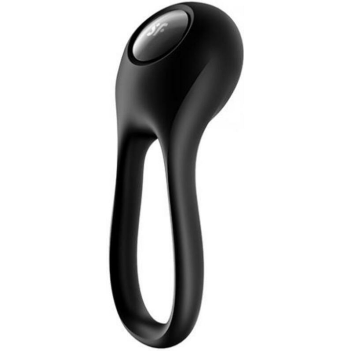 Satisfyer Majestic Duo Ring Vibrator - Black - Image 1
