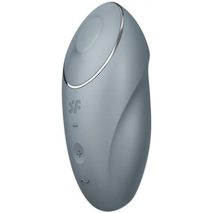 Satisfyer Tap & Climax 1 - Blue/grey - Image 1