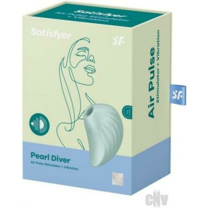 Satisfyer Pearl Diver Mint - Image 1