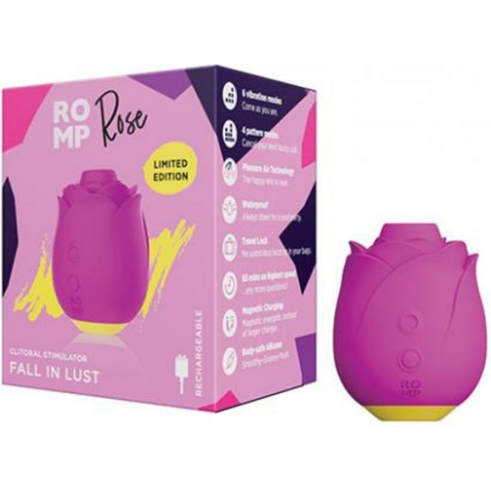Romp Rose Clit Stimulator - Pink - Image 1