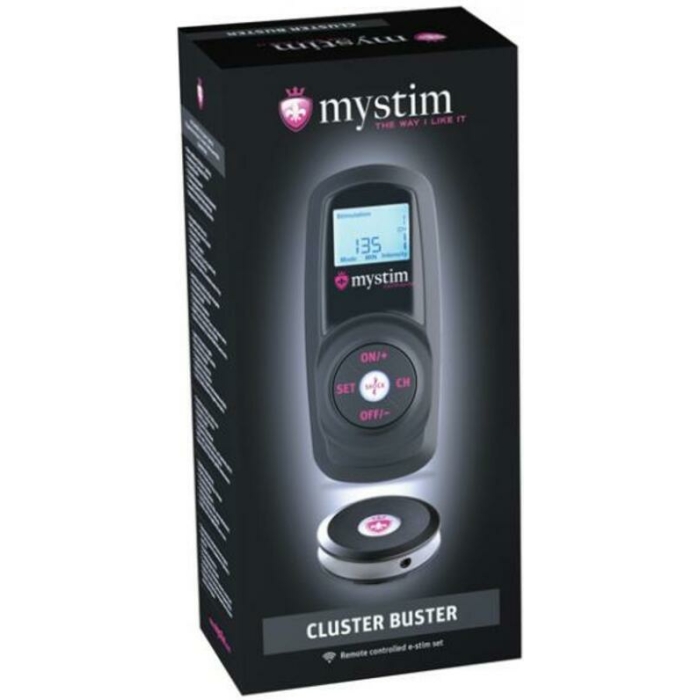 Mystim Cluster Buster Wireless Estim Starter Kit - Image 1