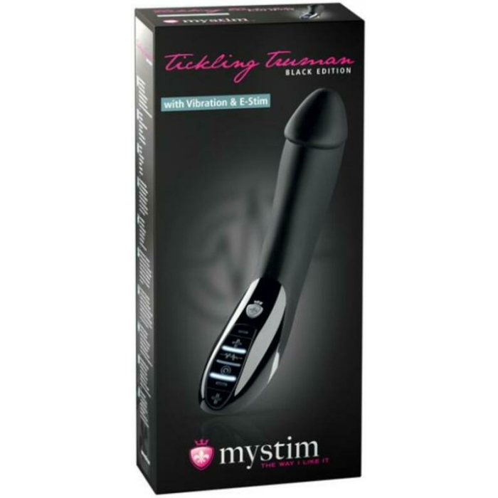 Mystim Tickling Truman Estim Vibrator Black - Image 2