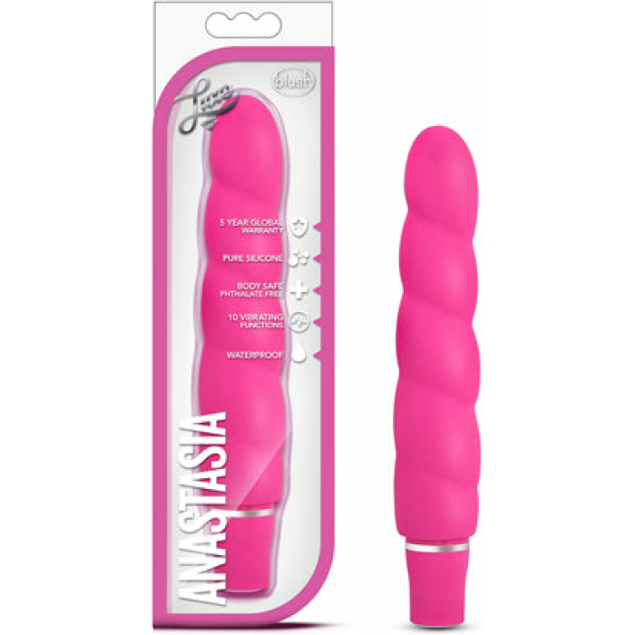 Blush Luxe Anastasia Silicone Vibrator - Pink - Image 1