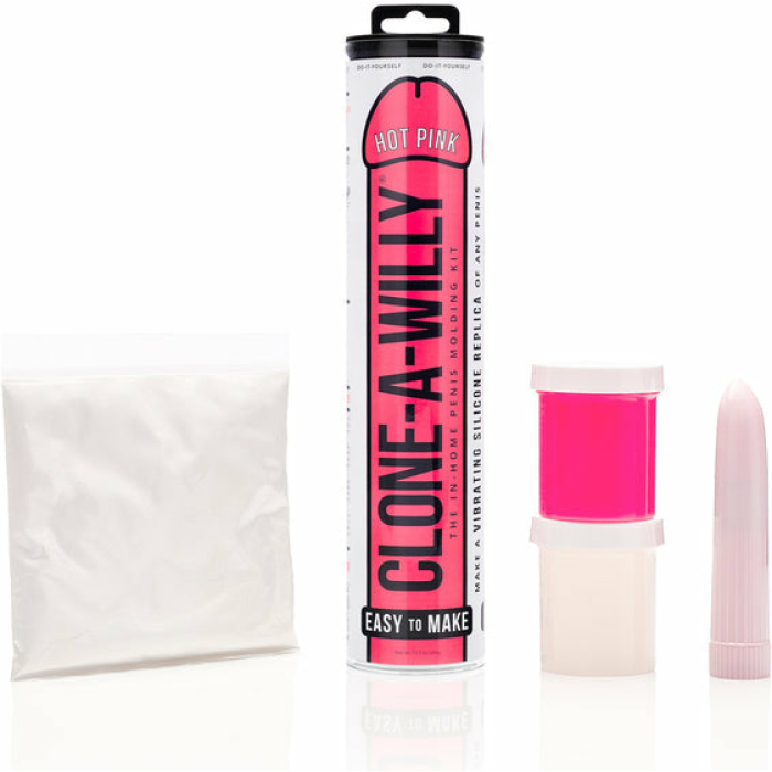 Clone-A-Willy Kit Vibrating - Hot Pink - Image 2