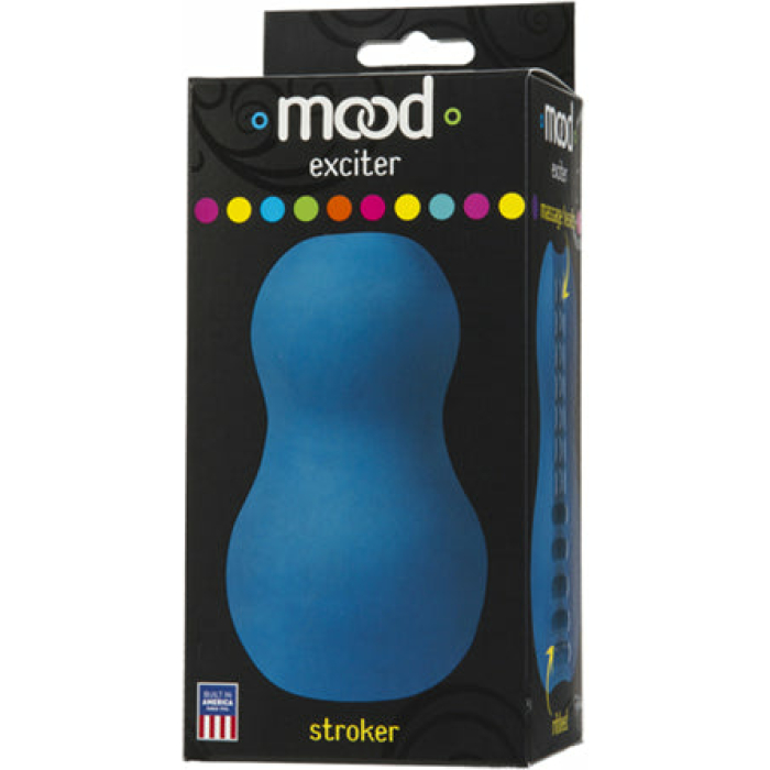 Mood Ultraskyn Exciter Stroker - Blue - Image 1