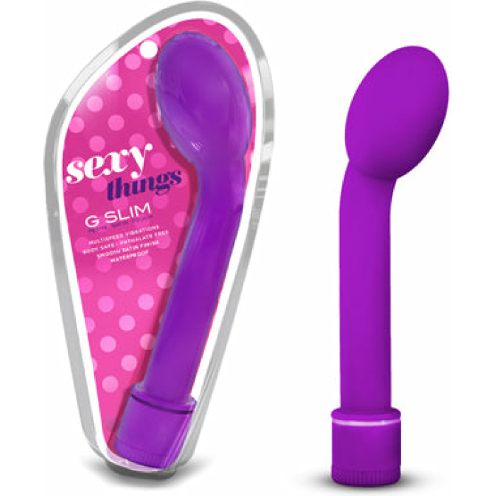 Blush Sexy Things G Slim Petite Satin Touch - Purple - Image 1