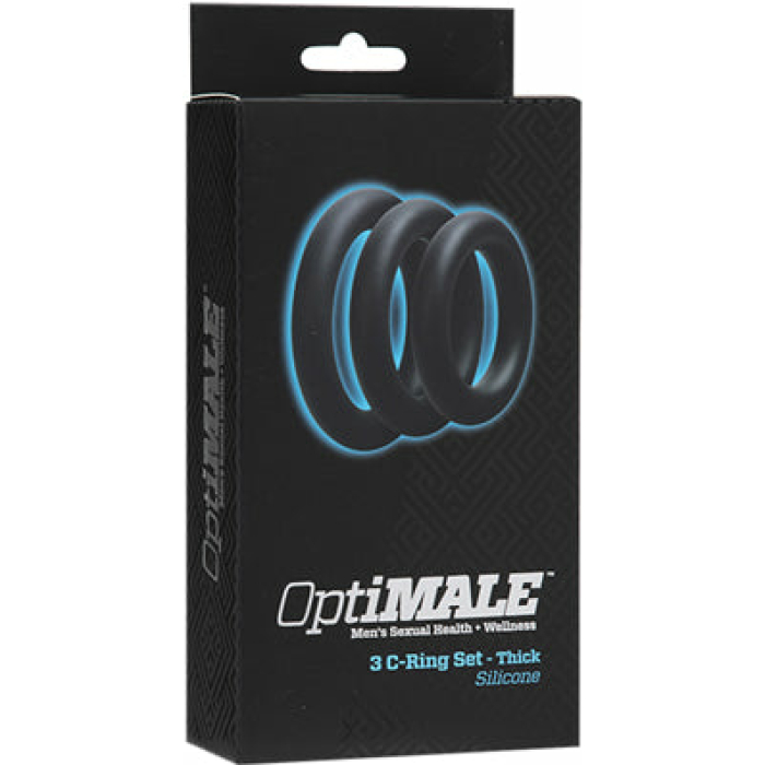 Optimale 3 C-ring Thick Set Black - Image 1