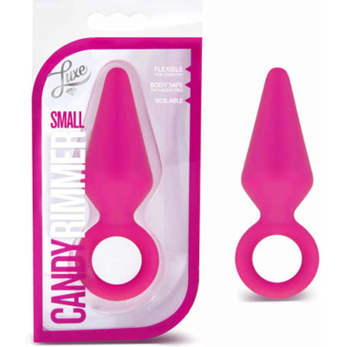Blush Luxe Candy Rimmer Plug Small - Fuchsia - Image 1
