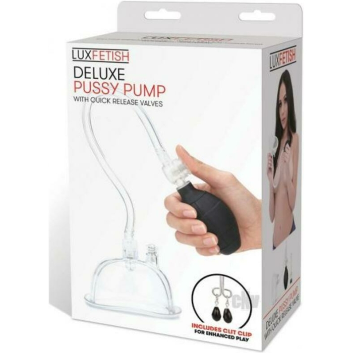 Lux Fetish Deluxe Pussy Pump With Quick-release Valves - Image 1