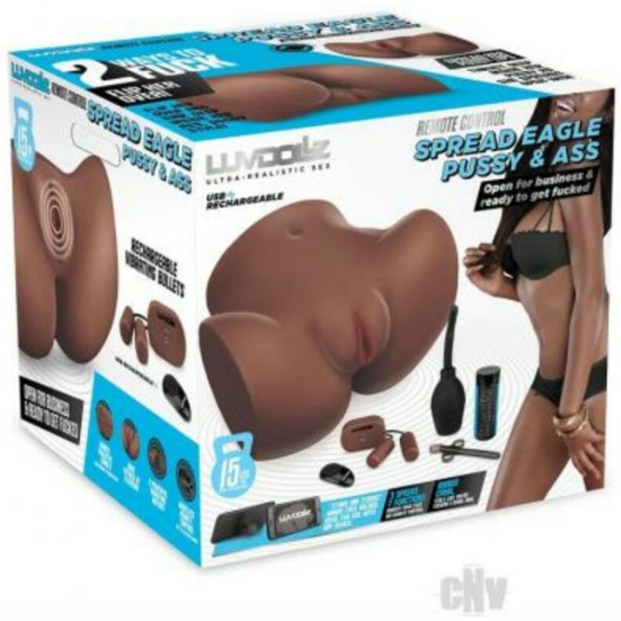 Ld Remote Spread Eagle Pussy And Ass Mocha - Image 1