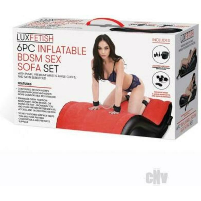 Lux Fetish 6-piece Inflatable Bdsm Sex Sofa Set - Image 1