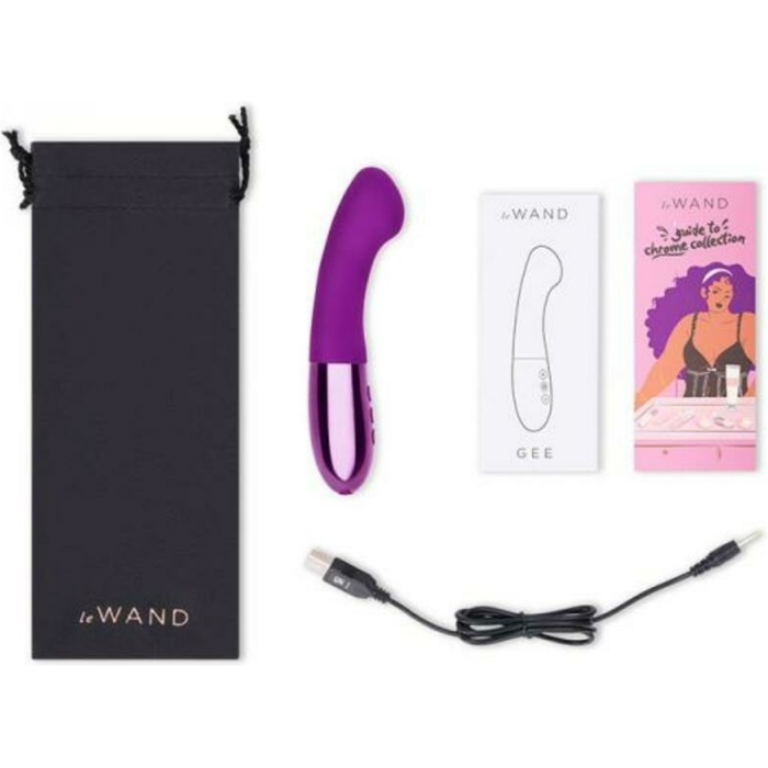 Le Wand Gee G-spot Targeting Rechargeable Vibrator Cherry - Image 1
