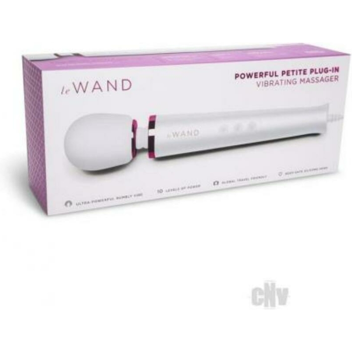 Le Wand Powerful Petite Plug In Wht - Image 1