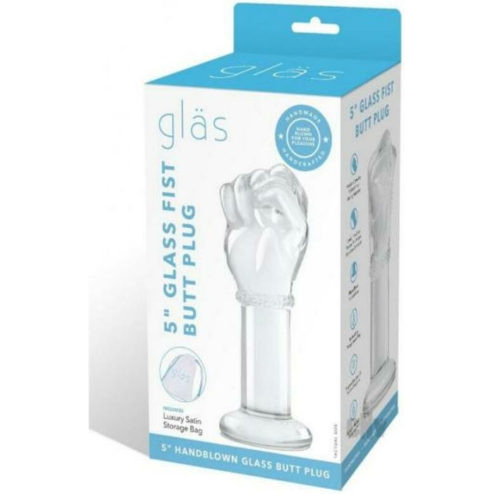 Glas 5" Fist Butt Plug - Image 1