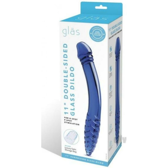 Glas 11" Double-sided Dildo G-spot & P-spot Stimulation - Image 1