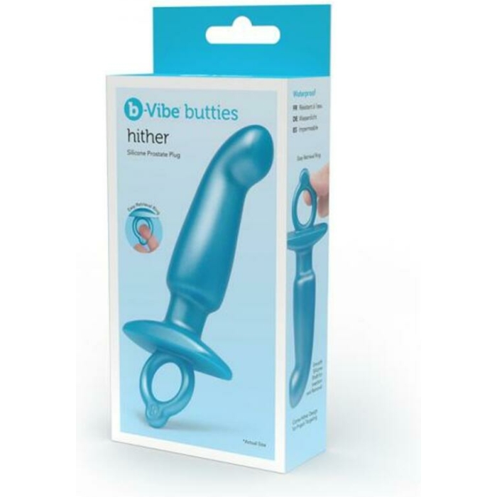B-vibe Butties Hither Silicone Prostate Plug - Image 1