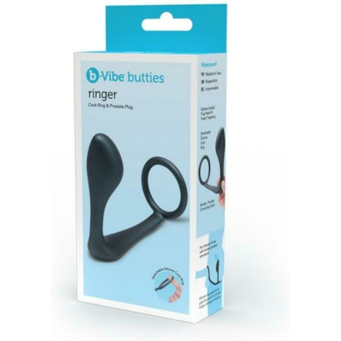 B-vibe Butties Ringer C-ring & Prostate Plug - Image 1