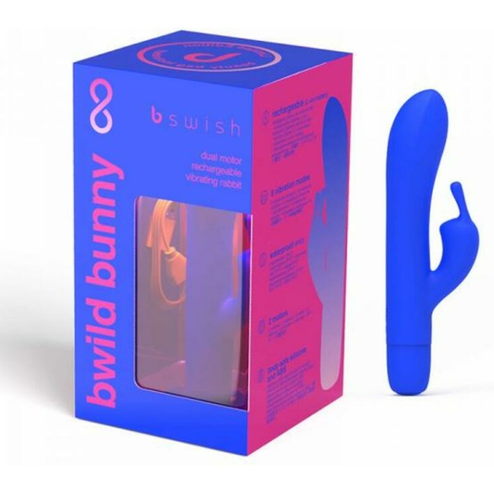 B Swish Bwild Bunny Infinite Limited Edition Vibrator Pacific Blue - Image 1