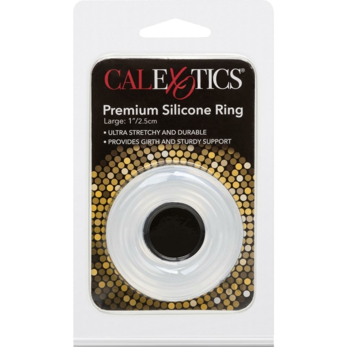 Premium Silicone Ring - Large Clear - Image 1