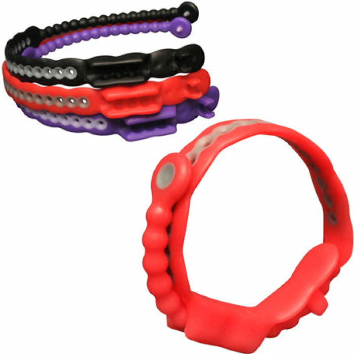 Perfect Fit Speed Shift 17 Adjustments Cock Ring - Red - Image 1