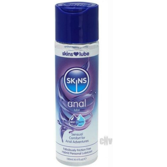 Skins Anal Silicone Lube 4.4oz - Image 1