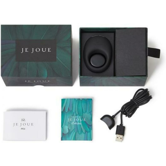 Je Joue Mio Cock Ring Black - Image 1