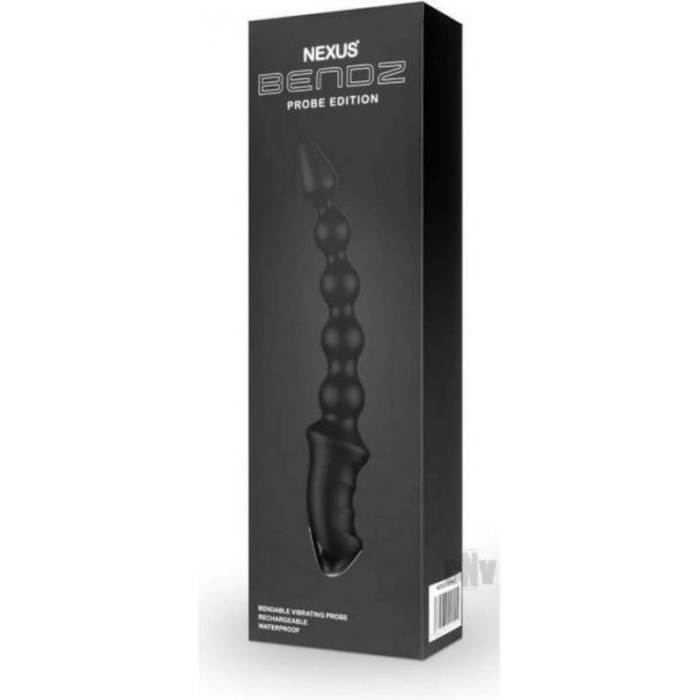 Nexus Bendz Prostate Edition Bendable Vibrating Prostate Massager With Remote Black - Image 1