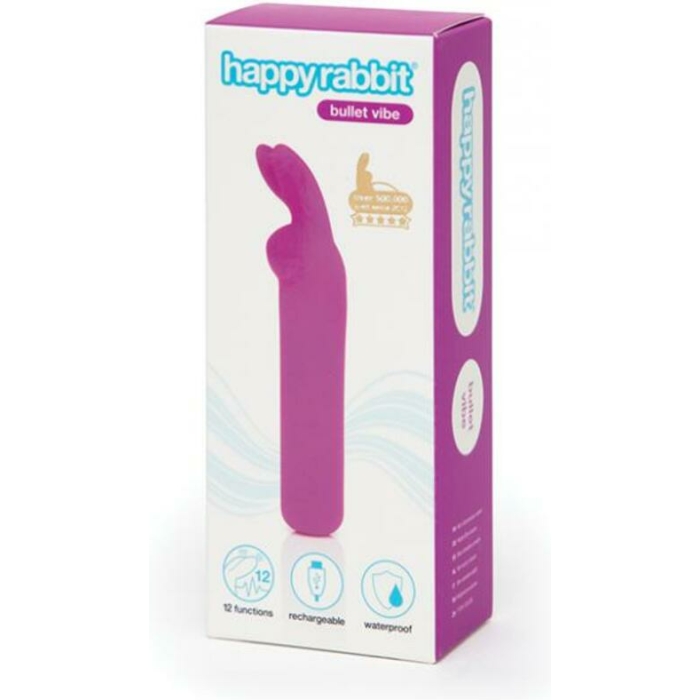 Happy Rabbit Rechargeable Bullet Purple - Image 1