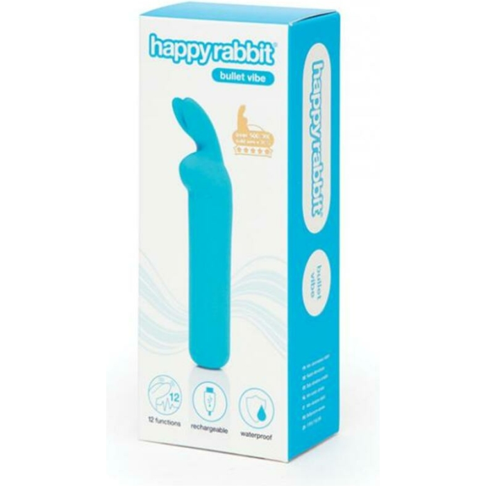 Happy Rabbit Rechargeable Bullet Blue - Image 1