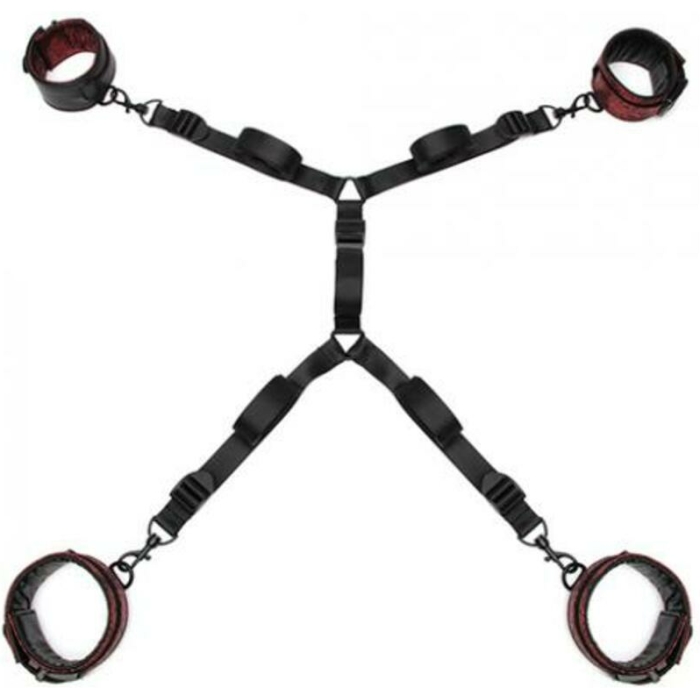 Fifty Shades Of Grey Sweet Anticipation Under Mattress Restraint Set - Image 1