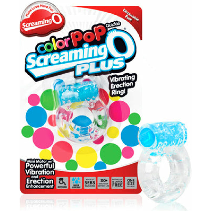 Screaming O Color Pop Quickie O Plus - Blue - Image 1