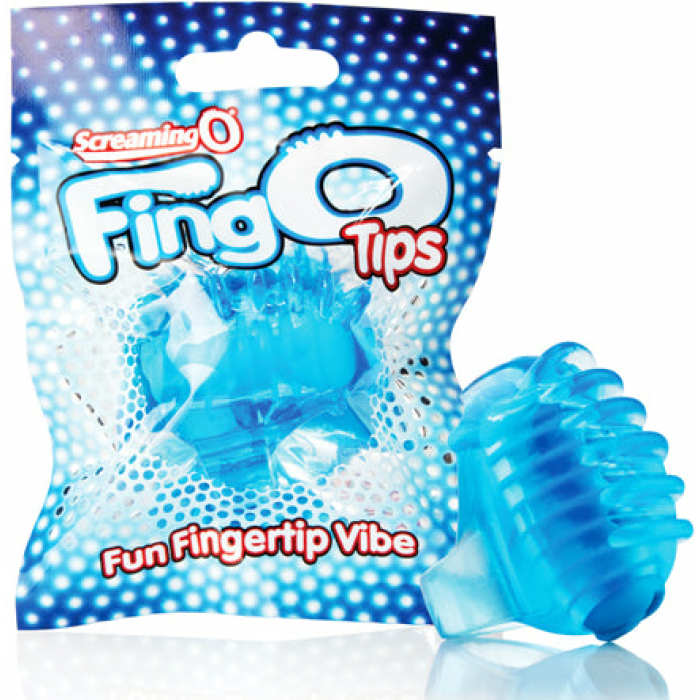 Screaming O FingO Tips - Blue - Image 1