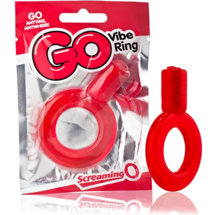 Screaming O GO Vibe Ring - Red - Image 1