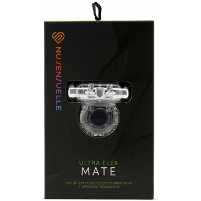 Nu Sensuelle Bullet Ring Cockring 7 Function - Clear - Image 1