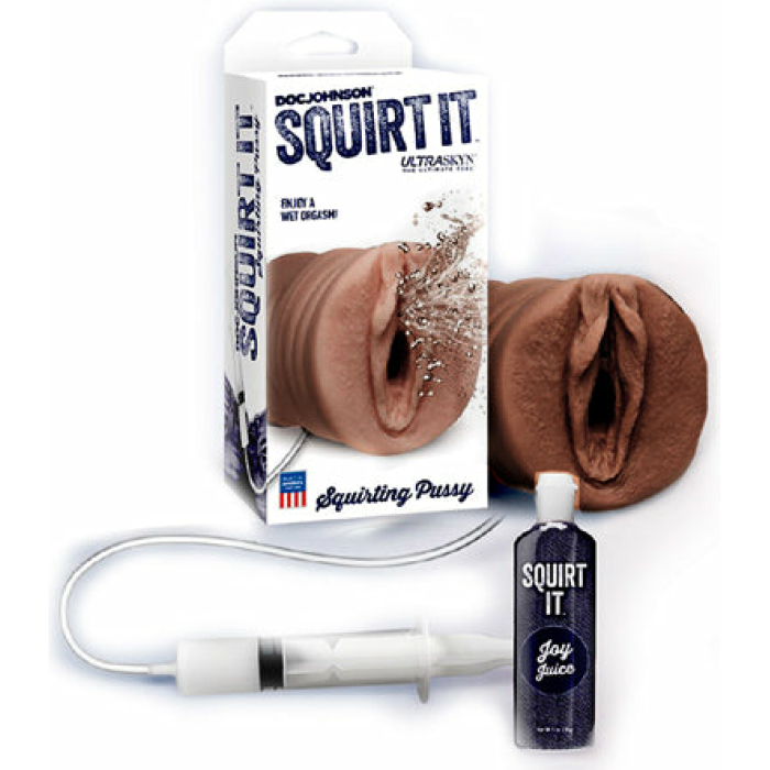 Squirt It Squirting Pussy - Chocolate - Image 1