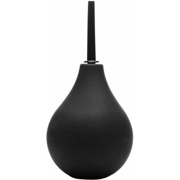 Clean Stream Thin Tip Silicone Enema Bulb Black - Image 1