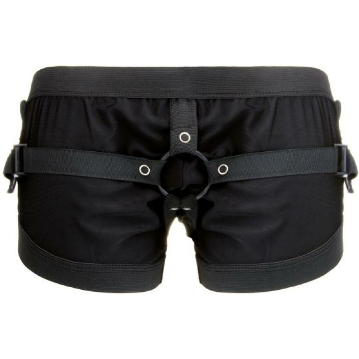 Realrock Boxer with Harness Black O/S - Image 1