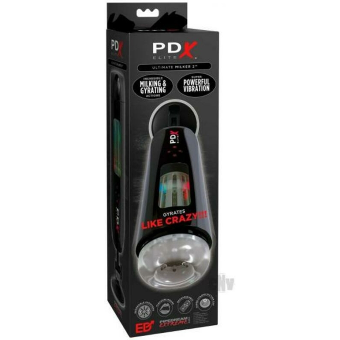 PDX Elite Ultimate Milker 2 - Black/clear - Image 1