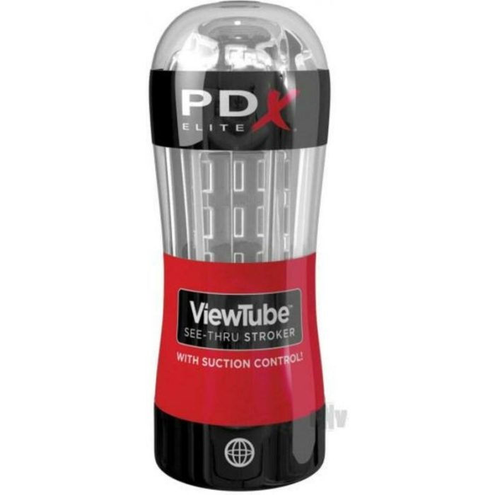 PDX Elite Viewtube Stroker - Clear - Image 1