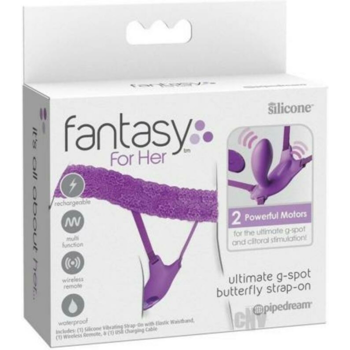 Fantasy For Her Ult G Butterfly Strap On - Image 1