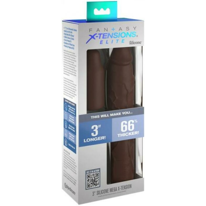 Fx Elite 9 Sleeve W/ 3 Plug Brown - Image 1