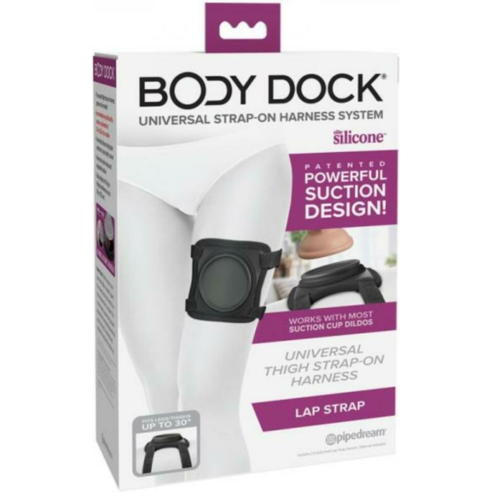 Body Dock Lap Strap Silicone Strap-on Thigh Harness - Image 1