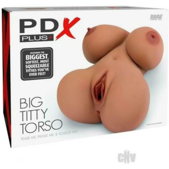 Pdx Plus Big Titty Torso Tan - Image 1