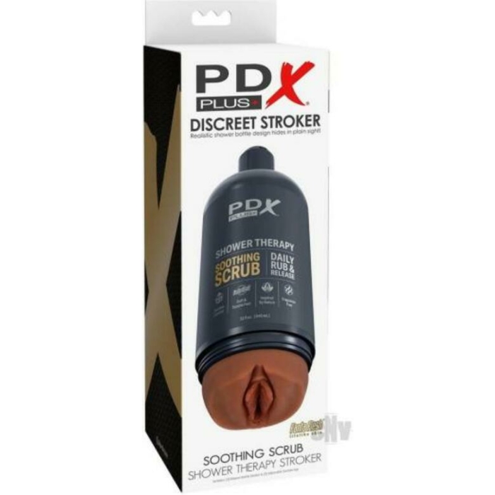 Pdx Plus Shower Therapy Soothing Scrub Brown - Image 1