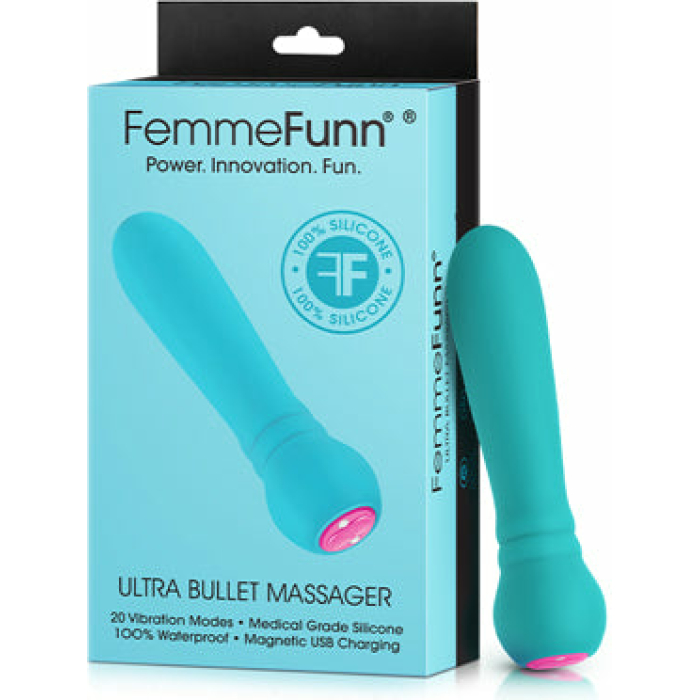 Femme Funn Ultra Bullet Massager - Turquoise - Image 1