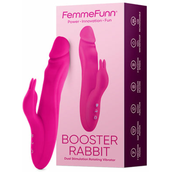 Femme Funn Booster Rabbit - Pink - Image 1