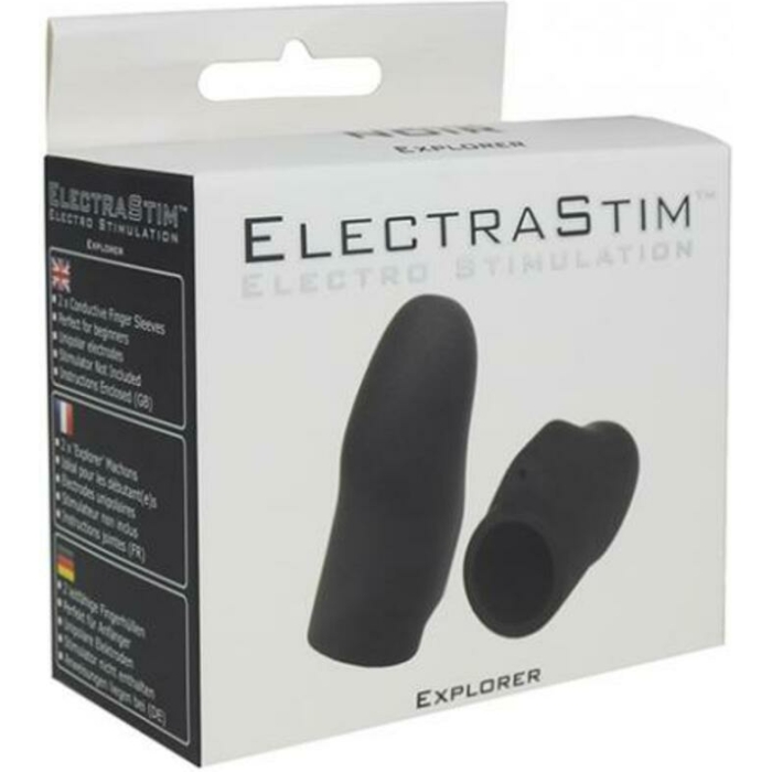 Electrastim Explorer Electro Finger Sleeves - Black - Image 1