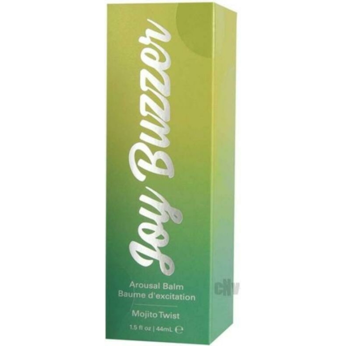 Joy Buzzer Clitoral Arousal Balm Mojito Twist 1.5 Oz - Image 1