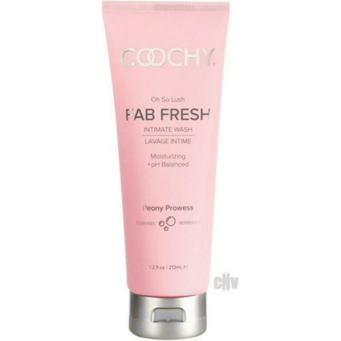 Coochy Fab Fresh Feminine Wash Peony Prowess 7.2 Oz. - Image 1