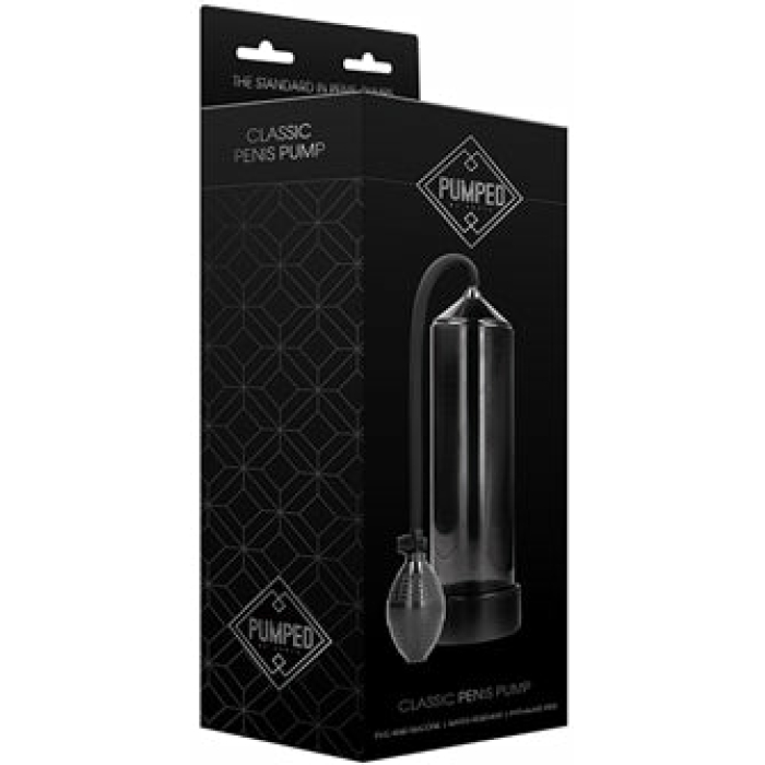 Shots Pumped Classic Penis Pump - Black - Image 1